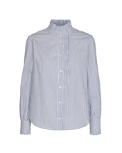 Lataa kuva Galleria-katseluun, Pieszak Nadja frill shirt, white / blue stripe