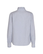 Lataa kuva Galleria-katseluun, Pieszak Nadja frill shirt, white / blue stripe