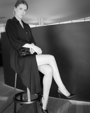 Lataa kuva Galleria-katseluun, Tramontana musta 3/4-hihainen mekko, Dress Modal Pleats, Black
